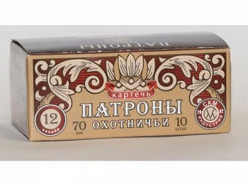 Патрон к.12х70 картечь 5,6 п.Импорт Гусь СКМ 36гр 1уп/10шт