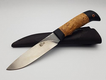 Нож Мурена, кован,ст.Х12МФ,карел.бер.,граб