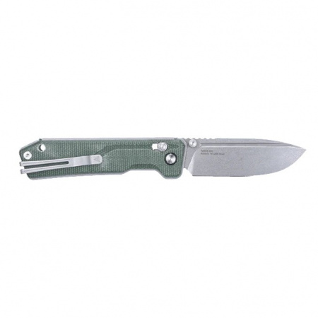 Нож SRM 7228B-MG сталь 14C28N рукоять Green Micarta