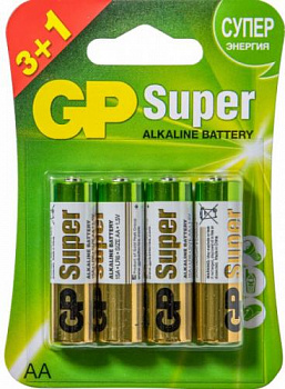 Батарейка LR 3 GP Super 4xBL