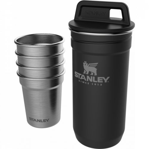 Посуда STANLEY Adventure Набор стопок 0,59ML Черный (10-01705-036)