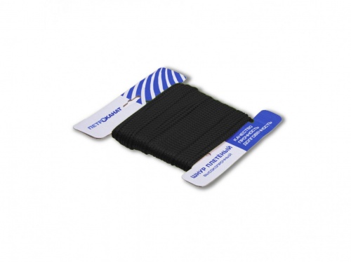 Шнур плет. "Петроканат" NeedleLine Универсал 5.0мм 20м черный