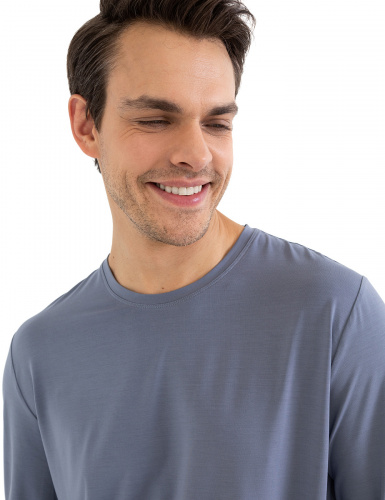 ЛОНГСЛИВ NORVEG BAMBOO СЕРЫЙ