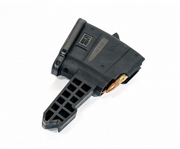 Магазин Pufgun на СКС, 7,62х39, 5 патронов, полимер, черный, возможность укороче