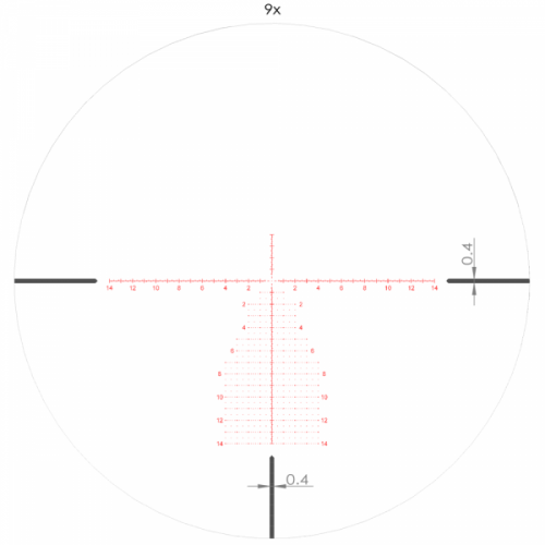 Прицел ARTELV LRS 3-18x50 FFP 34 mm