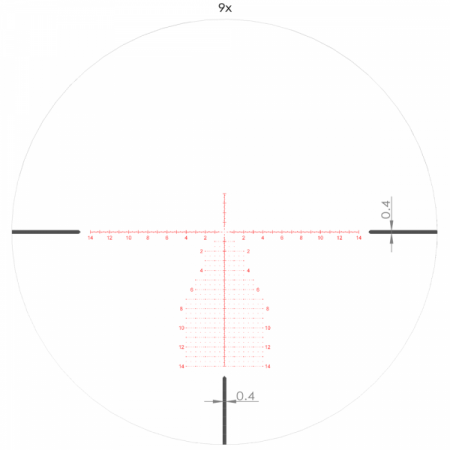 Прицел ARTELV LRS 3-18x50 FFP 34 mm