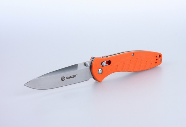 Нож складной туристический Ganzo G738-OR