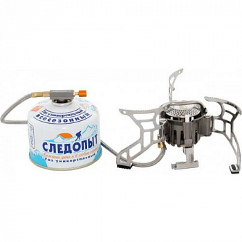 Плита порт. газовая "СЛЕДОПЫТ - Огненная буря" (с газогенер.)