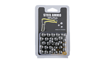Шарики стальные для рогаток 10 мм 30шт.