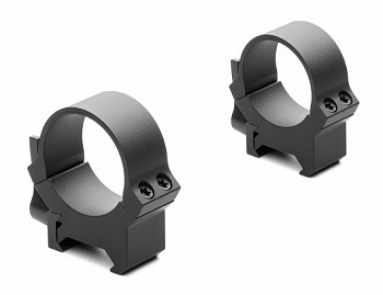 Кольца быстрос QRW weaver 30мм средние матовые