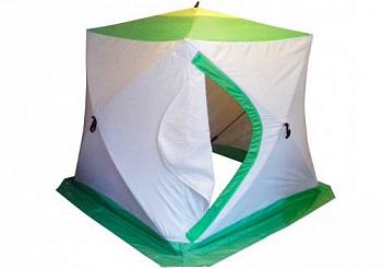 Палатка зимняя КУБ-2 выс-180см.шир-180см 3-х слойная(термостежка) ЭКОНОМ