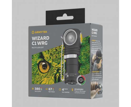 Фонарь Wizard C1 WRG Белый
