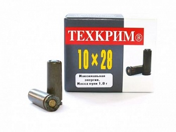 Патрон к.10х28 РП Maximum шар 91Дж Техкрим 1уп/20шт