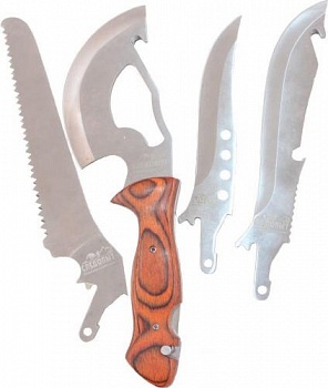 Набор туристический "СЛЕДОПЫТ", пила, топор, нож, в чехле/50/