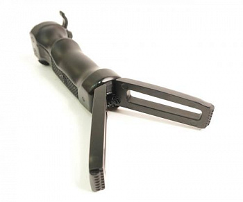 Рукоять-сошки UTG D Grip быстросъемная на Weaver, 14,2-21,3см, алюминий, черный,