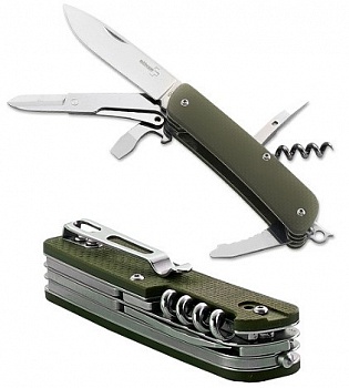 Нож Tech-Tool Outdoor 3 скл многопредм лезвие 12C27 BK01BO813