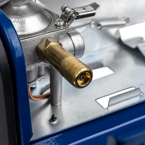 Плита газовая портативная в кейсе с переходн. и подогревом баллона (HS-BDZ-168C-