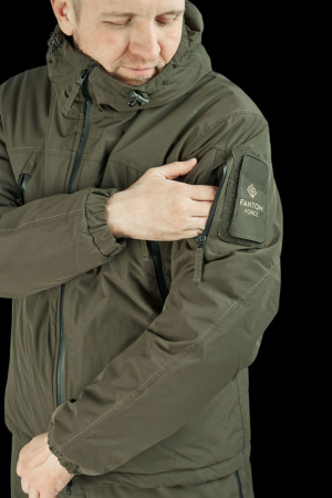 КОСТЮМ ЗИМНИЙ АЛЬФА  ЦВЕТ KHAKI