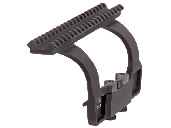 Кронштейн на боковую планку быстросъёмный низкий СВД/Тигр Picatinny