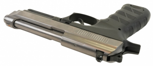 Пистолет пневм. EKOL ES P92 B FUME, (никель) (Blowback) кал.4,5 мм, 3 Дж