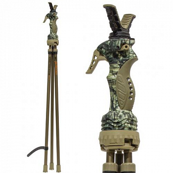 Опора Primos Trigger Stick™ Gen3 Black Onyx, трипод, 61-157см, V-образный упор н