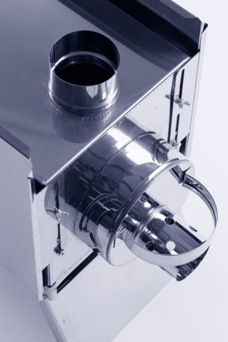 Теплообменник д/палатки Вектор-ВУ с вентилятором+8труб 355*170*240