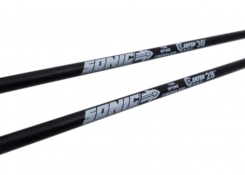 Стрела лучная фибергласс Centershot Sonic 30" оперение Parabolic 3"
