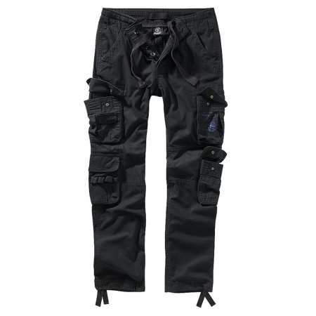 БРЮКИ PURE SLIM FIT BRANDIT ЦВЕТ BLACK
