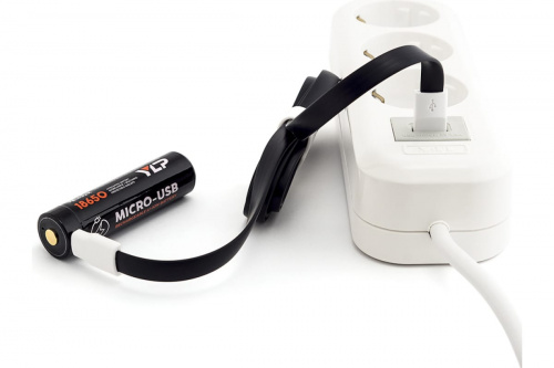 Аккум. ЯРКИЙ ЛУЧ YLP YL1832R 18650 Li-Ion 3.7В 3200mAh с защитой и встр.ЗУ micro