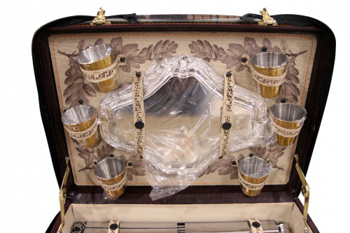 Набор Турист №1, кожа