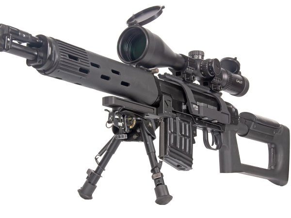 Кронштейн на боковую планку быстросъёмный низкий СВД/Тигр Picatinny