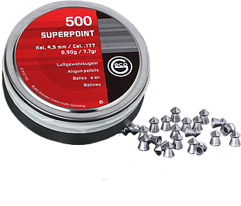 Пуля пневм. Geco SUPERPOINT (500 шт./бан.)