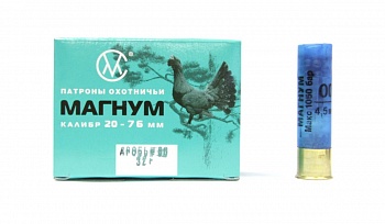 Патрон к.20х76 №00 СКМ 32гр Импорт 1уп/10шт