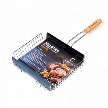 Решетка для барбекю объемная Следопыт Family  31х24х5.5 см