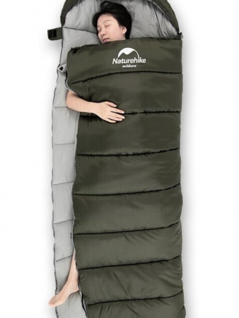 Мешок спальный  Naturehike серия U NH20MSD07, голубой