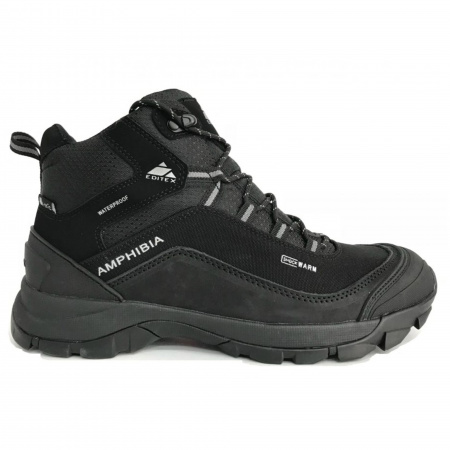 БОТИНКИ AMPHIBIA АРТ. W682-01N  ЦВЕТ: ЧЕРНЫЙ