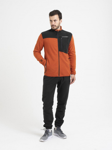 КОСТЮМ TRAIL (ФЛИС, ЧЁРНО-ОРАНЖЕВЫЙ) TRITONGEAR