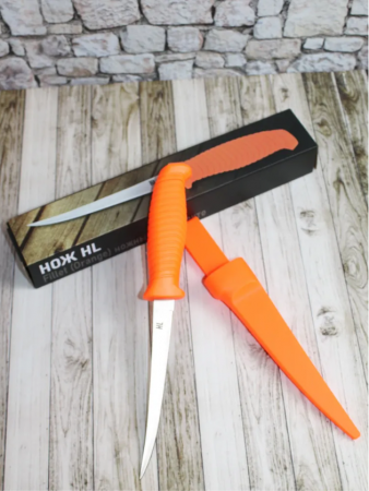 Нож HL Fillet Orange, клинок 15,2см