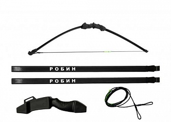 Лук детский классический Centershot Робин черный (с комплектацией)