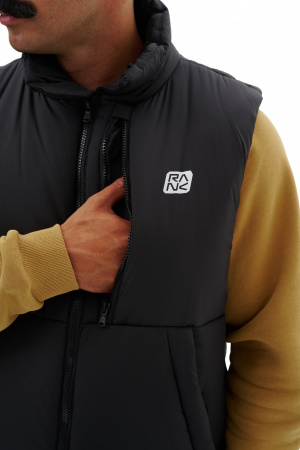 ЖИЛЕТ RANK 1004006-001 BLACK РАЗМ.XL