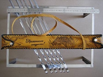 Набор шашлычный НШ-5 (таганок, 6шамнпуров, чехол)