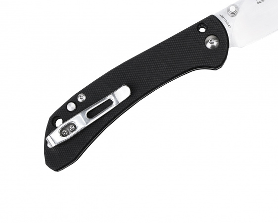 Нож Sanrenmu 9165 складной сталь 12C27 brush black G10