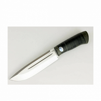 Нож разделочный "Селигер" кожа, 95х18