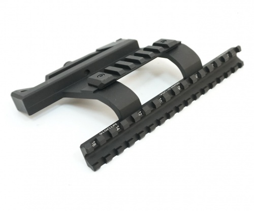 Кронштейн боковой Leapers YTG PRO (U978S) с верхней базой Weaver д/оружия на баз