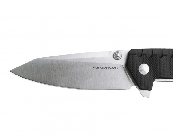 Нож Sanrenmu 9031 складной сталь Sandvik 12C27 рукоять G10