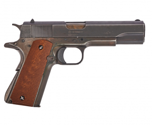 Пистолет пневм. BORNER 1911 Blowback кал. 4,5 мм/Bbs
