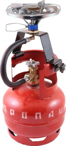 Плита порт. газовая "СЛЕДОПЫТ - Атлант", пьезо, от 5 л газовых баллонов