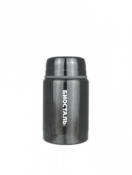 Термос для еды "Биосталь" с широкой горловиной и ложкой, 0,5 л/12/