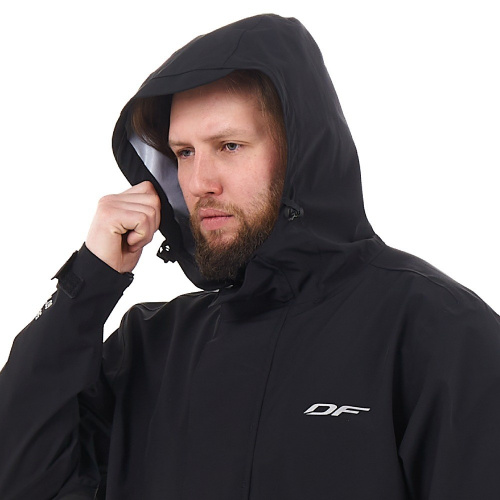 ДОЖДЕВИК ГОРОДСКОЙ DF RAINCOAT 2.0 BLACK 2024