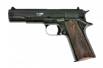 Оружие спис.охолощ. пистолет мод. "1911 Kurs (Colt)" черный кал.10*ТК